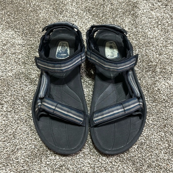 Teva Other - Teva hurricane hiking Velcro sandals 4134 spider rubber men’s 10 ShocPad black